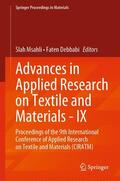 Msahli / Debbabi |  Advances in Applied Research on Textile and Materials - IX | eBook | Sack Fachmedien