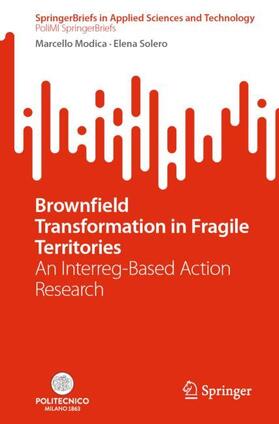 Solero / Modica |  Brownfield Transformation in Fragile Territories | Buch |  Sack Fachmedien