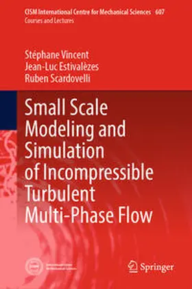 Vincent / Estivalèzes / Scardovelli |  Small Scale Modeling and Simulation of Incompressible Turbulent Multi-Phase Flow | eBook | Sack Fachmedien
