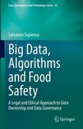 Sapienza |  Big Data, Algorithms and Food Safety | Buch |  Sack Fachmedien