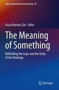 Mariani Zini |  The Meaning of Something | Buch |  Sack Fachmedien