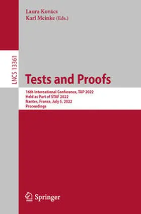 Kovács / Meinke | Tests and Proofs | E-Book | sack.de