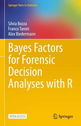 Bozza / Biedermann / Taroni |  Bayes Factors for Forensic Decision Analyses with R | Buch |  Sack Fachmedien
