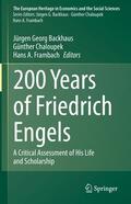 Backhaus / Chaloupek / Frambach |  200 Years of Friedrich Engels | eBook | Sack Fachmedien