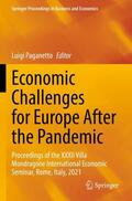 Paganetto |  Economic Challenges for Europe After the Pandemic | Buch |  Sack Fachmedien
