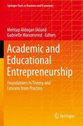 Wanzenried / Aldogan Eklund |  Academic and Educational Entrepreneurship | Buch |  Sack Fachmedien
