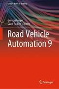 Beiker / Meyer |  Road Vehicle Automation 9 | Buch |  Sack Fachmedien