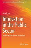 Demir |  Innovation in the Public Sector | Buch |  Sack Fachmedien