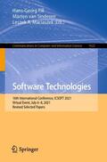 Fill / Maciaszek / van Sinderen |  Software Technologies | Buch |  Sack Fachmedien