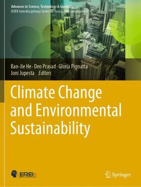 He / Jupesta / Prasad |  Climate Change and Environmental Sustainability | Buch |  Sack Fachmedien