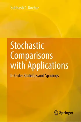 Kochar |  Stochastic Comparisons with Applications | Buch |  Sack Fachmedien