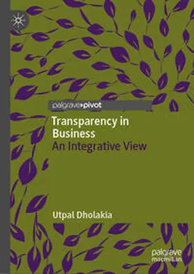 Dholakia | Transparency in Business | E-Book | sack.de