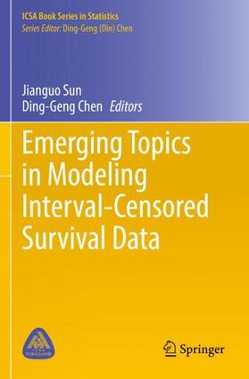 Chen / Sun | Emerging Topics in Modeling Interval-Censored Survival Data | Buch | 978-3-031-12368-9 | sack.de
