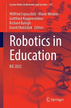 Lepuschitz / Merdan / Obdržálek |  Robotics in Education | Buch |  Sack Fachmedien