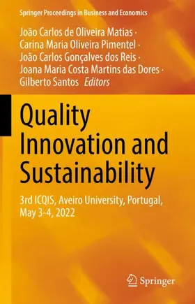 de Oliveira Matias / Oliveira Pimentel / Santos |  Quality Innovation and Sustainability | Buch |  Sack Fachmedien