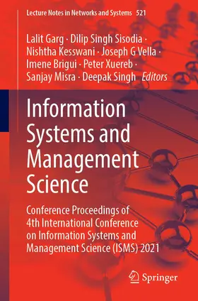 Garg / Sisodia / Kesswani |  Information Systems and Management Science | Buch |  Sack Fachmedien