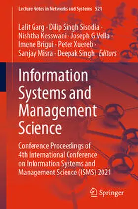 Garg / Sisodia / Kesswani | Information Systems and Management Science | E-Book | sack.de