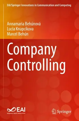 Behúnová / Behún / Knapcikova |  Company Controlling | Buch |  Sack Fachmedien