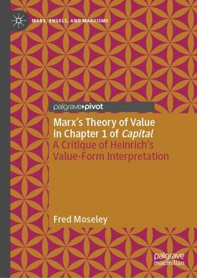 Moseley | Marx¿s Theory of Value in Chapter 1 of Capital | Buch | 978-3-031-13209-4 | sack.de
