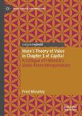 Moseley |  Marx¿s Theory of Value in Chapter 1 of Capital | Buch |  Sack Fachmedien