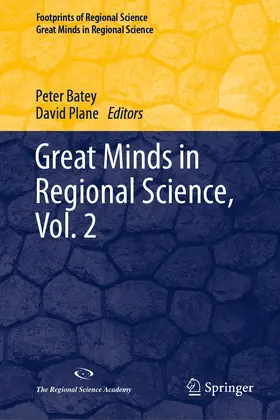 Plane / Batey |  Great Minds in Regional Science, Vol. 2 | Buch |  Sack Fachmedien