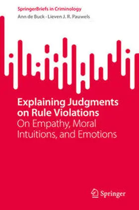 de Buck / Pauwels | Explaining Judgments on Rule Violations | E-Book | sack.de