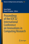 Daimi / Al Sadoon |  Proceedings of the ICR’22 International Conference on Innovations in Computing Research | eBook | Sack Fachmedien