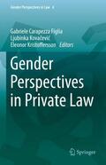 Carapezza Figlia / Kristoffersson / Kovacevic |  Gender Perspectives in Private Law | Buch |  Sack Fachmedien