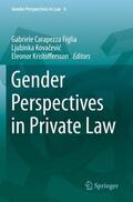Carapezza Figlia / Kristoffersson / Kovacevic |  Gender Perspectives in Private Law | Buch |  Sack Fachmedien