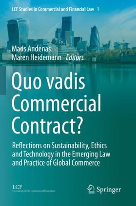 Heidemann / Andenas | Quo vadis Commercial Contract? | Buch | 978-3-031-14107-2 | sack.de