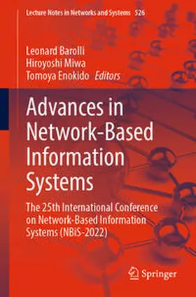 Barolli / Miwa / Enokido | Advances in Network-Based Information Systems | E-Book | sack.de