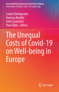 Dalingwater / Boullet / Costantini |  The Unequal Costs of Covid-19 on Well-being in Europe | eBook | Sack Fachmedien