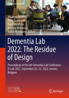 Houben / Brankaert / Hendriks |  Dementia Lab 2022: The Residue of Design | eBook | Sack Fachmedien
