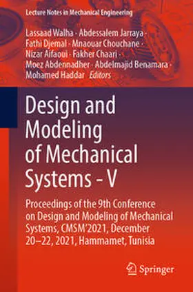 Walha / Jarraya / Djemal |  Design and Modeling of Mechanical Systems - V | eBook | Sack Fachmedien