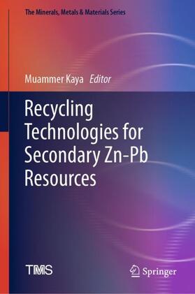 Kaya |  Recycling Technologies for Secondary Zn-Pb Resources | Buch |  Sack Fachmedien