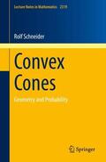 Schneider |  Convex Cones | Buch |  Sack Fachmedien