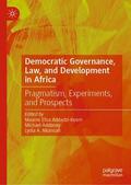 Addadzi-Koom / Nkansah / Addaney |  Democratic Governance, Law, and Development in Africa | Buch |  Sack Fachmedien