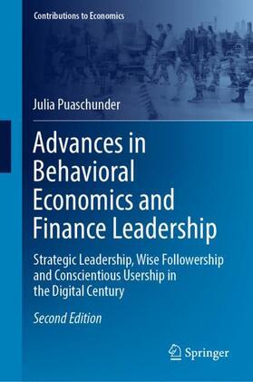Puaschunder | Advances in Behavioral Economics and Finance Leadership | Buch | 978-3-031-15709-7 | sack.de