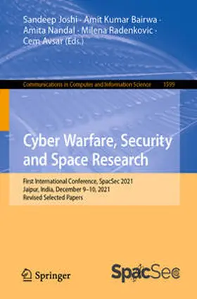 Joshi / Bairwa / Nandal |  Cyber Warfare, Security and Space Research | eBook | Sack Fachmedien