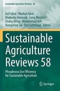 Iqbal / Alamzeb / Lichtfouse |  Sustainable Agriculture Reviews 58 | Buch |  Sack Fachmedien