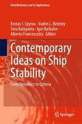 Spyrou / Belenky / Francescutto |  Contemporary Ideas on Ship Stability | Buch |  Sack Fachmedien