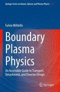 Militello |  Boundary Plasma Physics | Buch |  Sack Fachmedien