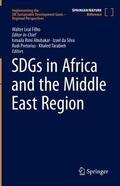 Leal Filho / Abubakar / da Silva |  SDGs in Africa and the Middle East Region | Buch |  Sack Fachmedien