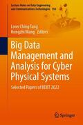 Tang / Wang |  Big Data Management and Analysis for Cyber Physical Systems | eBook | Sack Fachmedien