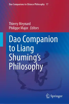Major / Meynard |  Dao Companion to Liang Shuming's Philosophy | Buch |  Sack Fachmedien