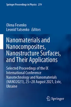 Yatsenko / Fesenko |  Nanomaterials and Nanocomposites, Nanostructure Surfaces, and Their Applications | Buch |  Sack Fachmedien