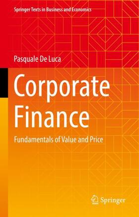 De Luca |  Corporate Finance | Buch |  Sack Fachmedien