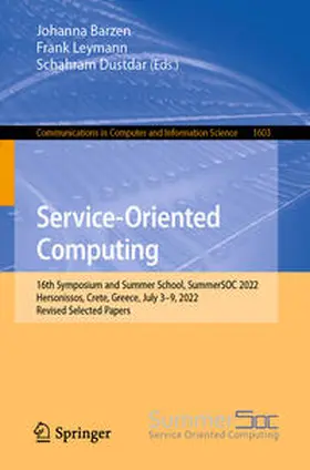 Barzen / Leymann / Dustdar | Service-Oriented Computing | E-Book | www.sack.de