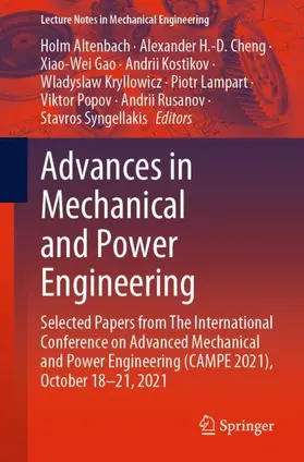 Altenbach / Cheng / Gao |  Advances in Mechanical and Power Engineering | Buch |  Sack Fachmedien