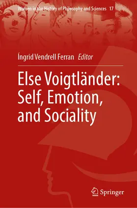 Vendrell Ferran |  Else Voigtländer: Self, Emotion, and Sociality | Buch |  Sack Fachmedien